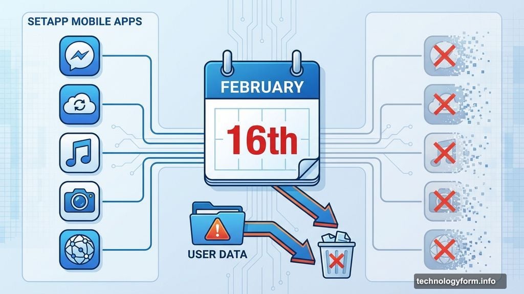 Setapp Mobile shutdown deadline erases all installed apps and user data