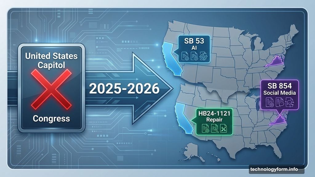 Congress failed tech regulation so states stepped in hard