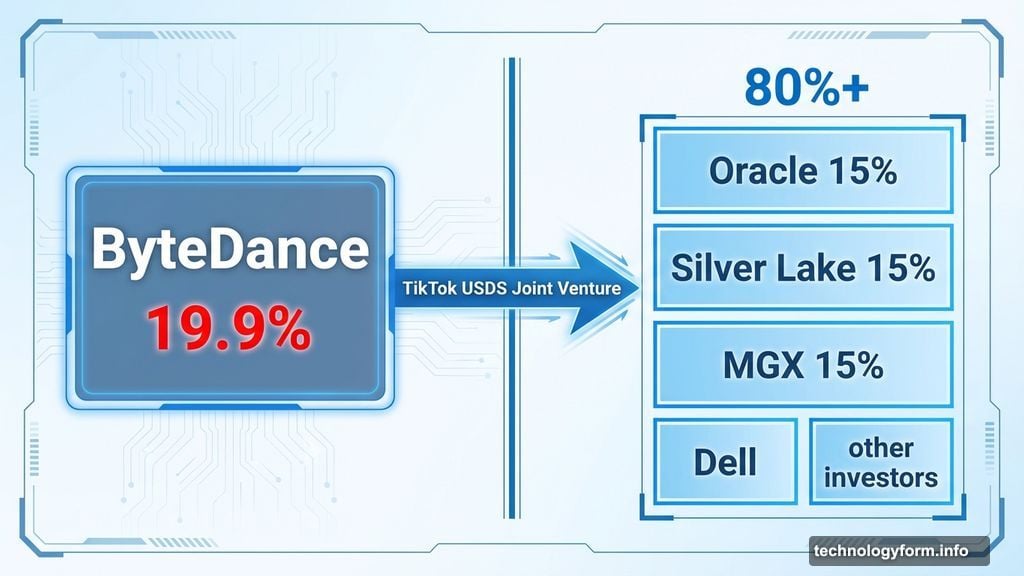 ByteDance keeps 19.9% stake while American investors control 80%