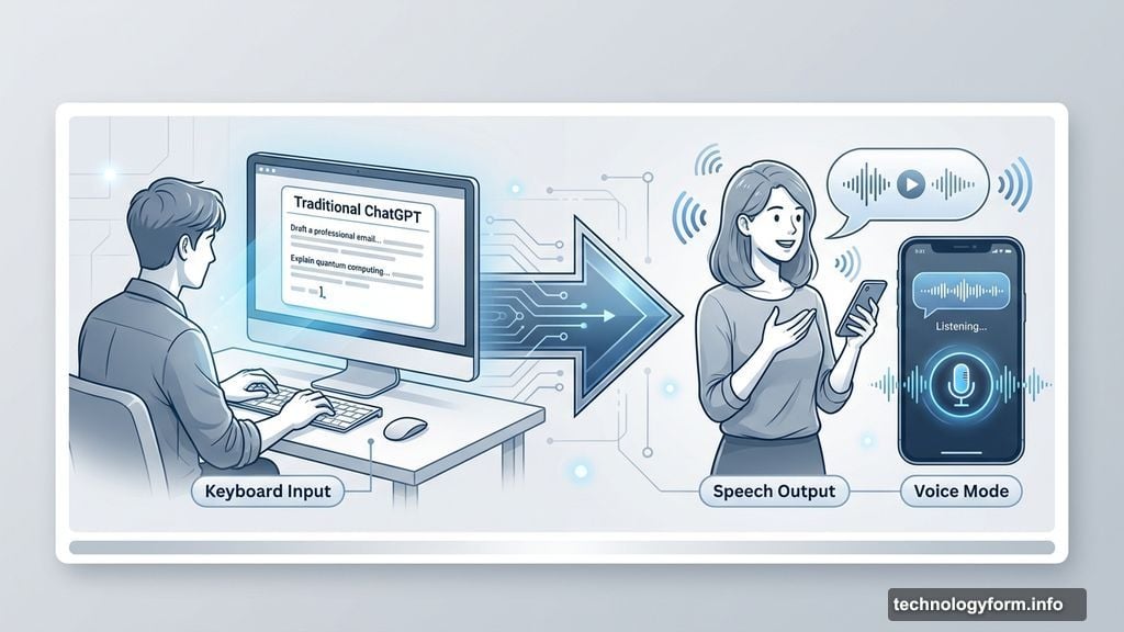 Voice chat transforms ChatGPT from typing to natural conversation