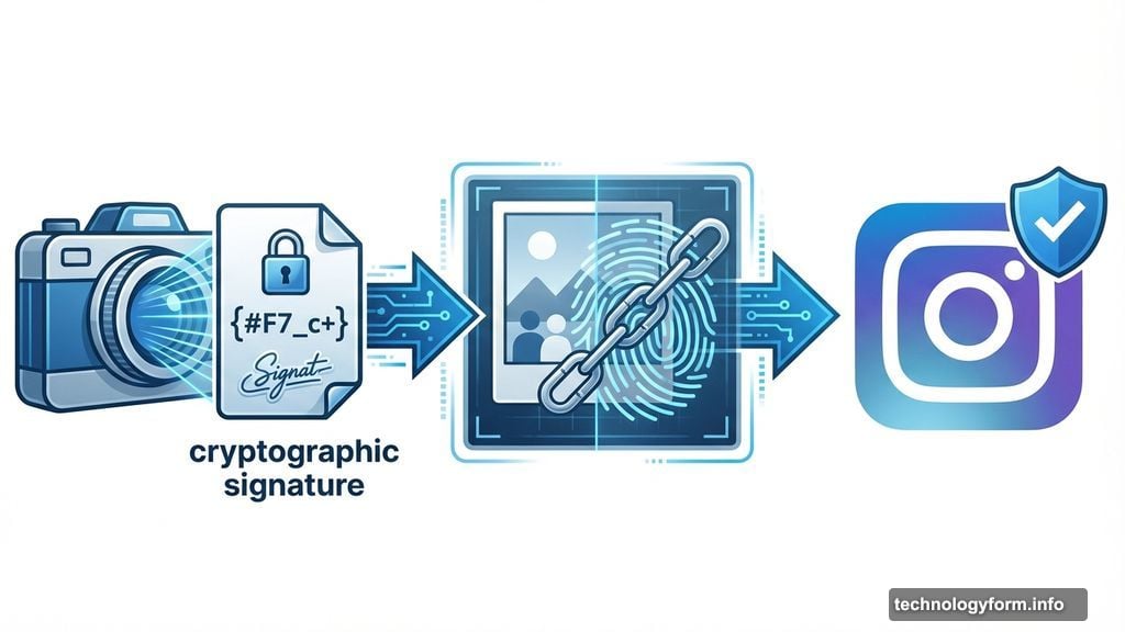 Camera manufacturers cryptographically sign images proving photo origin