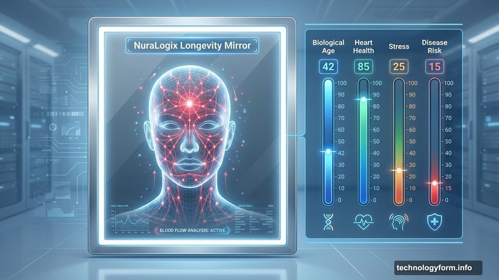 Mirror analyzes blood-flow patterns to predict biological age scores