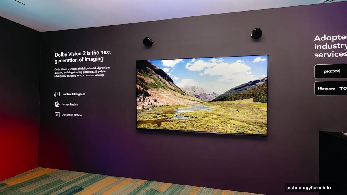 Dolby Vision 2 automatically optimizes picture settings based on room lighting