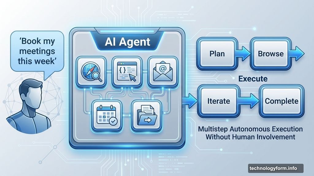 AI agents book meetings, write code, and send emails autonomously