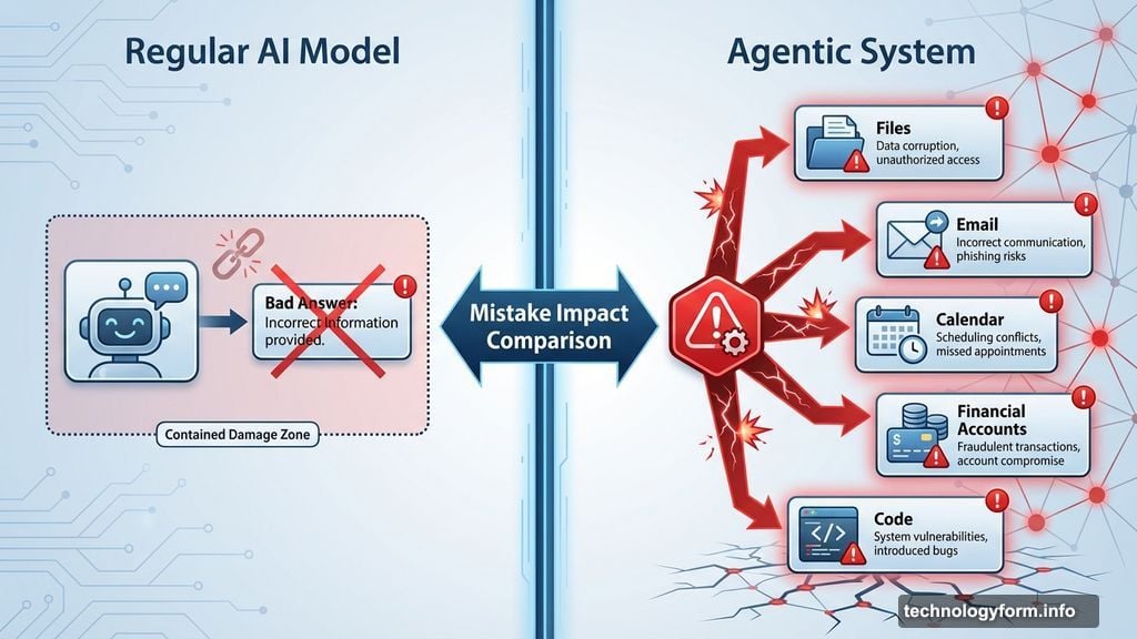 Agent mistake ripples across files, email, calendar, and financial accounts