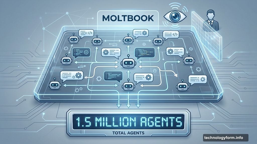 AI agents talking to each other while humans watch on Moltbook