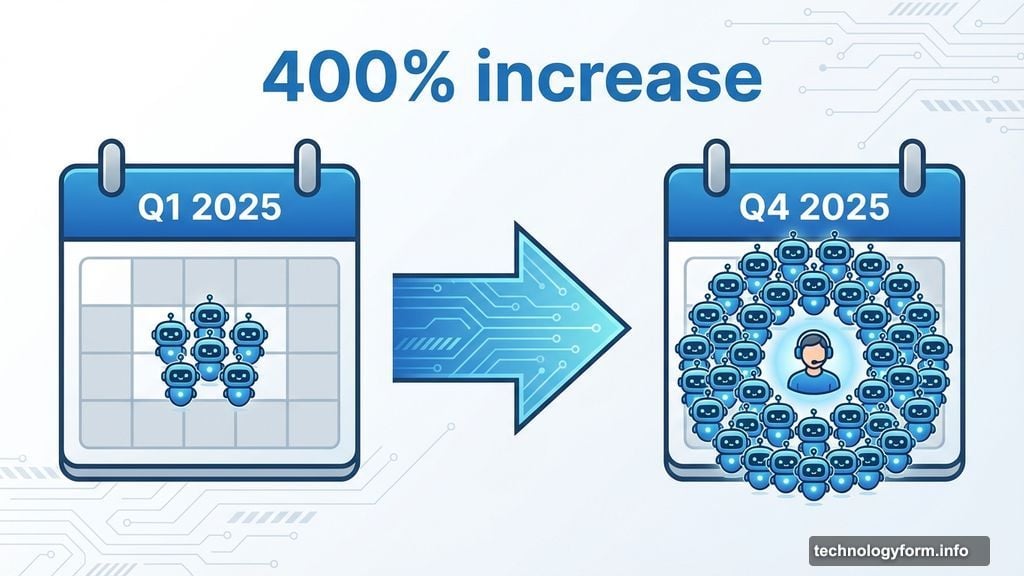 AI scraping traffic jumped 400 percent from Q1 to Q4