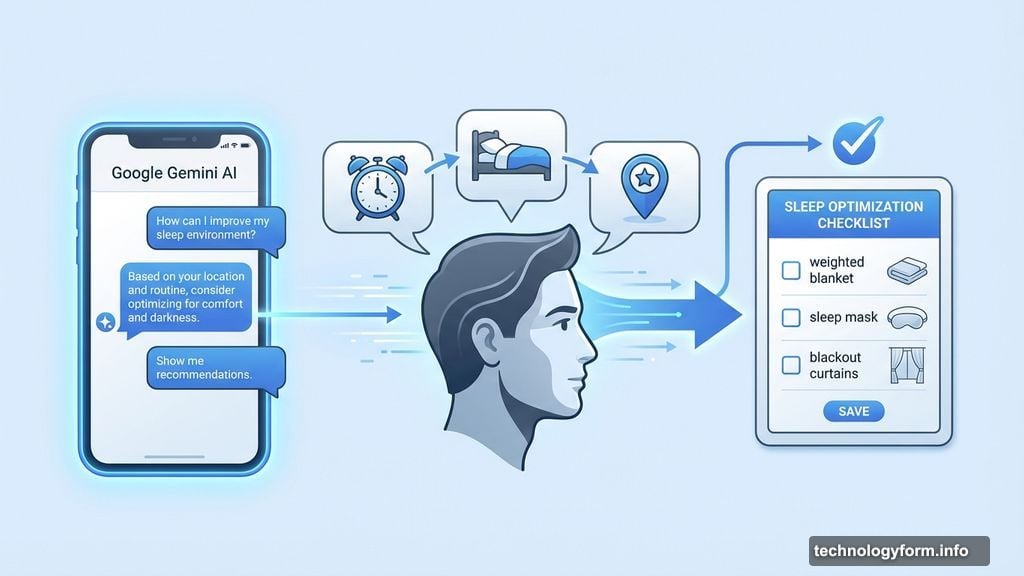 AI analyzes sleep factors including temperature regulation and circadian rhythm