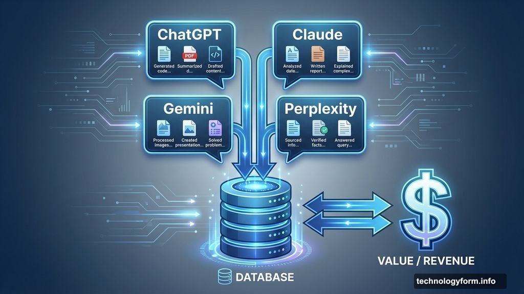 AI chatbots collecting and storing user conversation data for profit
