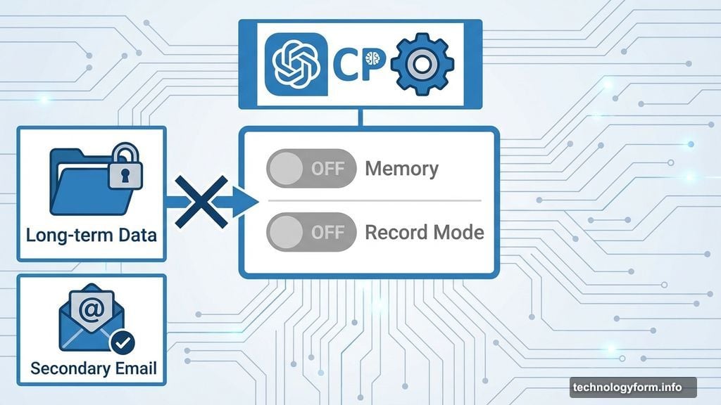 Disable ChatGPT memory features and use secondary emails for protection
