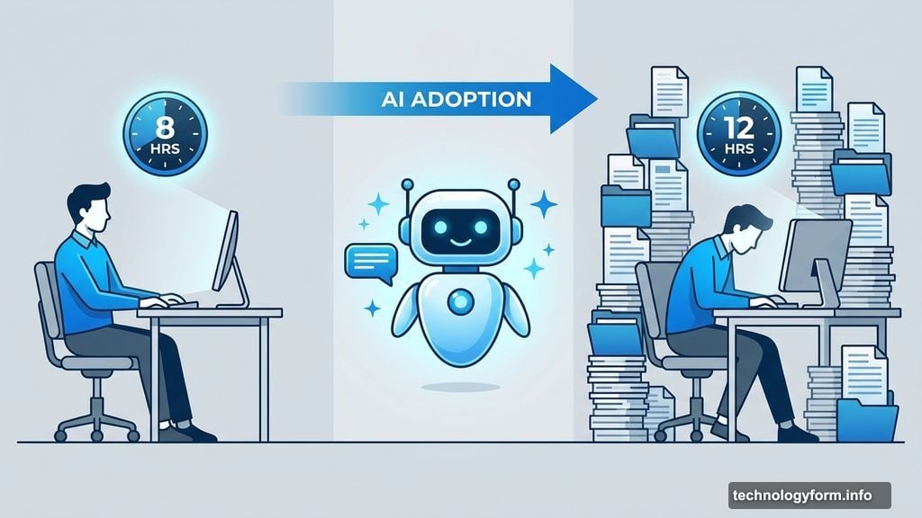 AI tools increased workload instead of reducing work hours