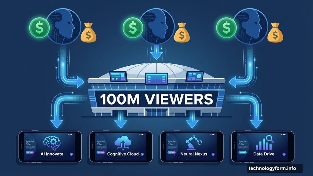 Celebrities appear in Super Bowl commercials championing AI companies to viewers