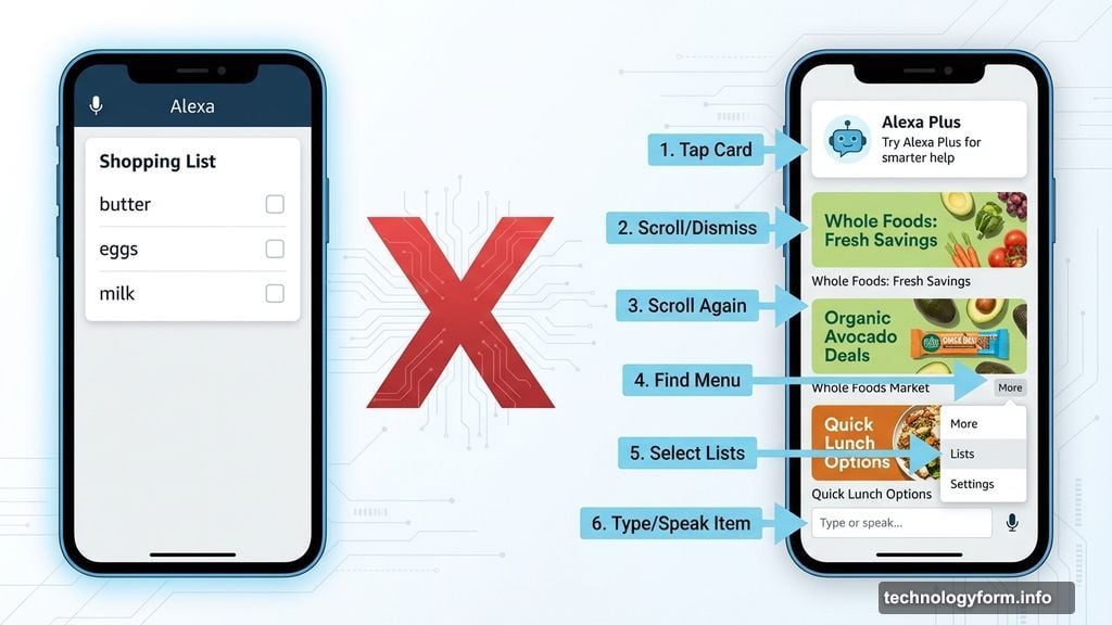 Six-tap journey through ads and AI prompts to add butter