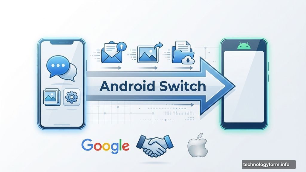 Android Switch improves data migration from iPhone to Android devices