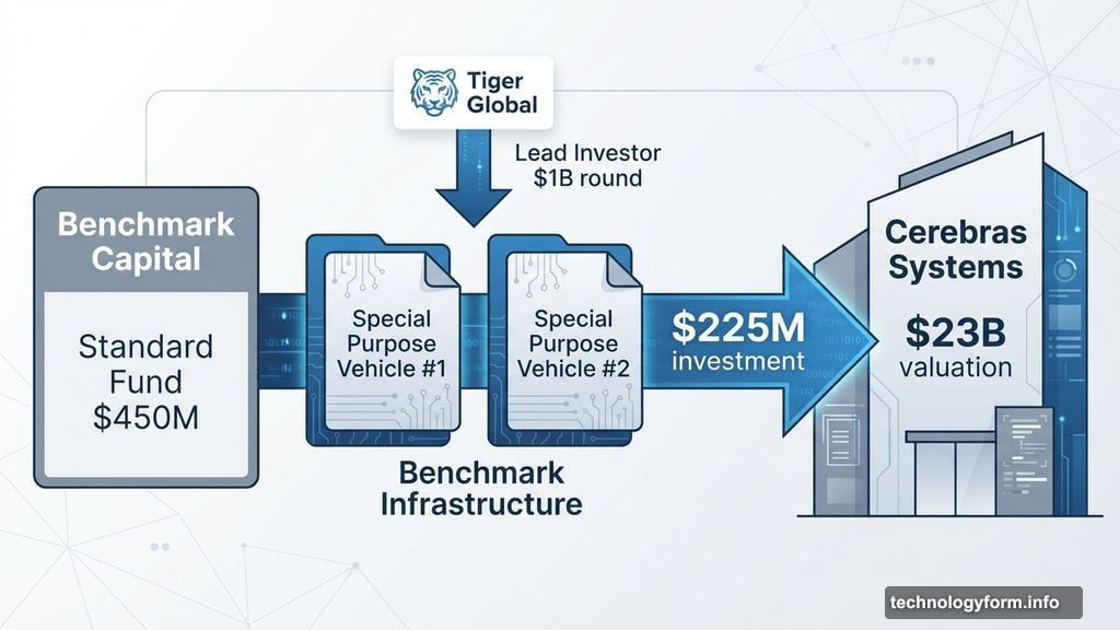 Benchmark raised special vehicles worth $225 million combined for Cerebras investment