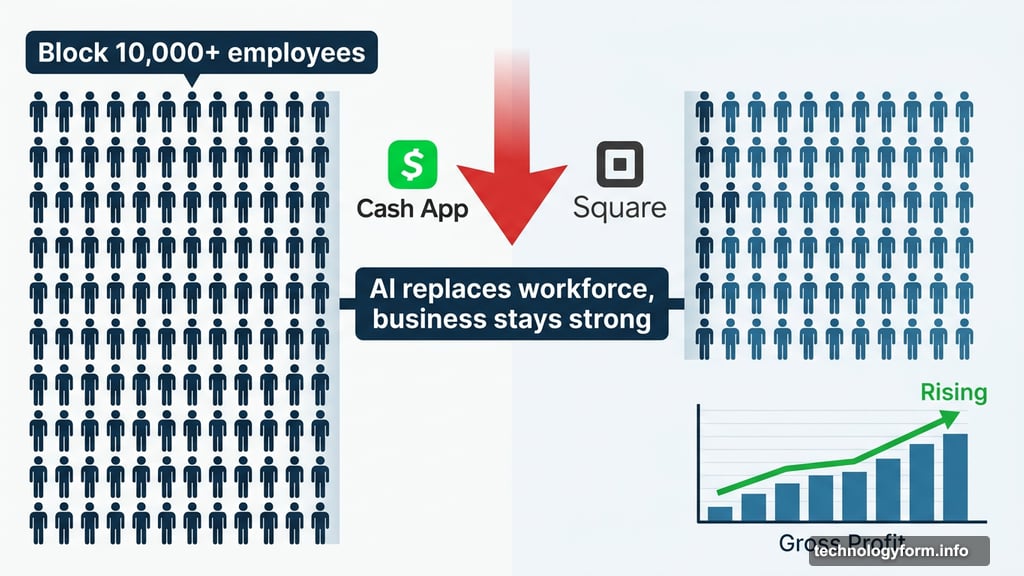 Block cuts nearly half its workforce while gross profit continues to grow