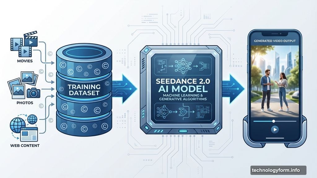 AI video generators work by training on massive datasets