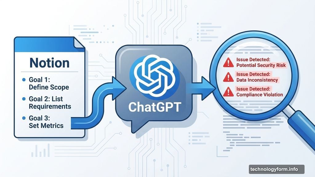 ChatGPT analyzes goal list to identify blind spots and weaknesses