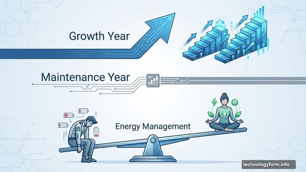 Shifting from growth year mentality to maintenance year approach