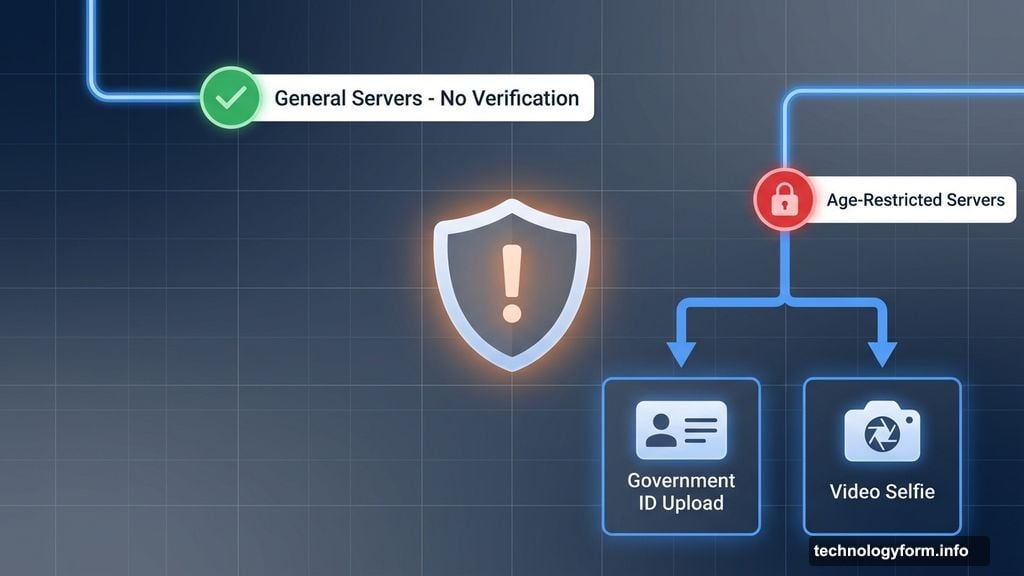 Age verification required for adult content access on Discord