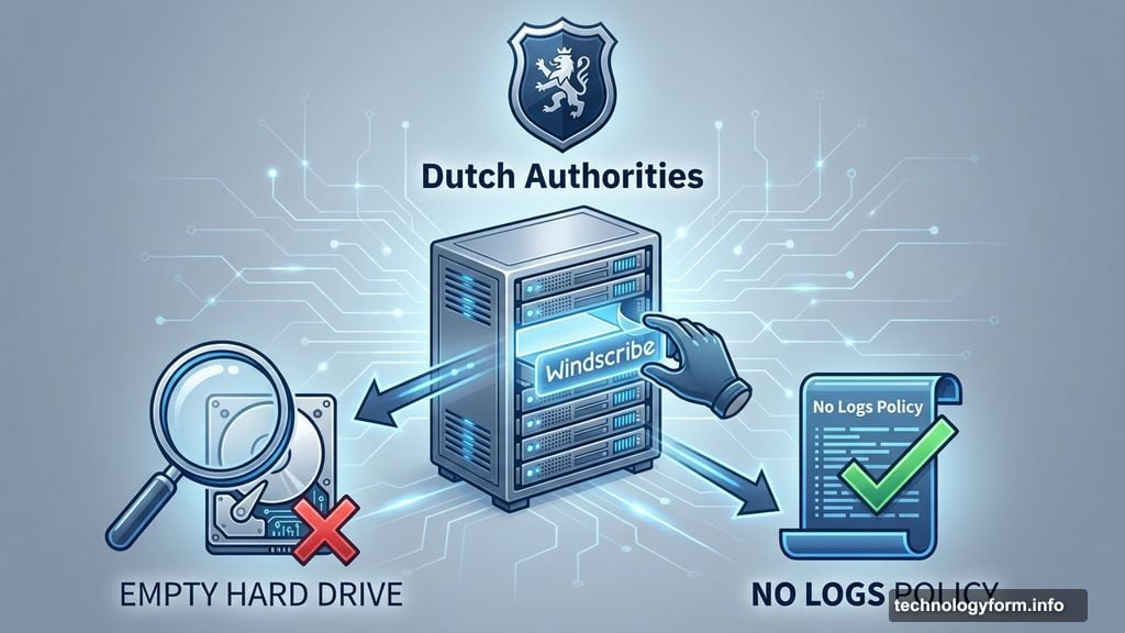 Dutch police seized Windscribe server without warrant or explanation