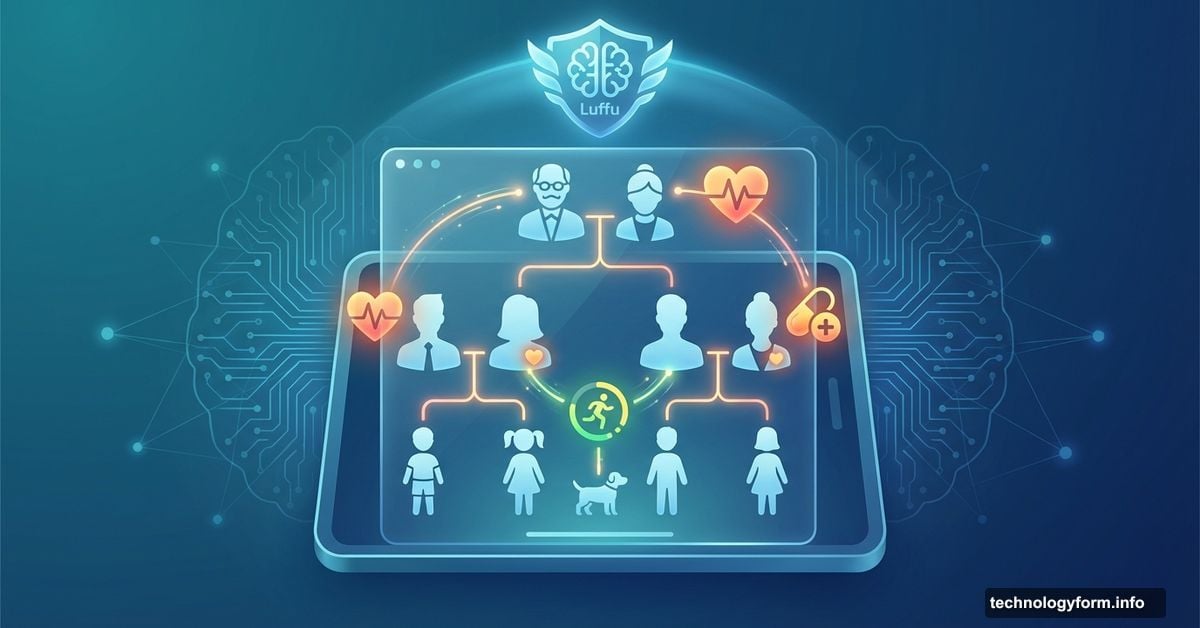 AI platform connecting and monitoring entire family's health information network