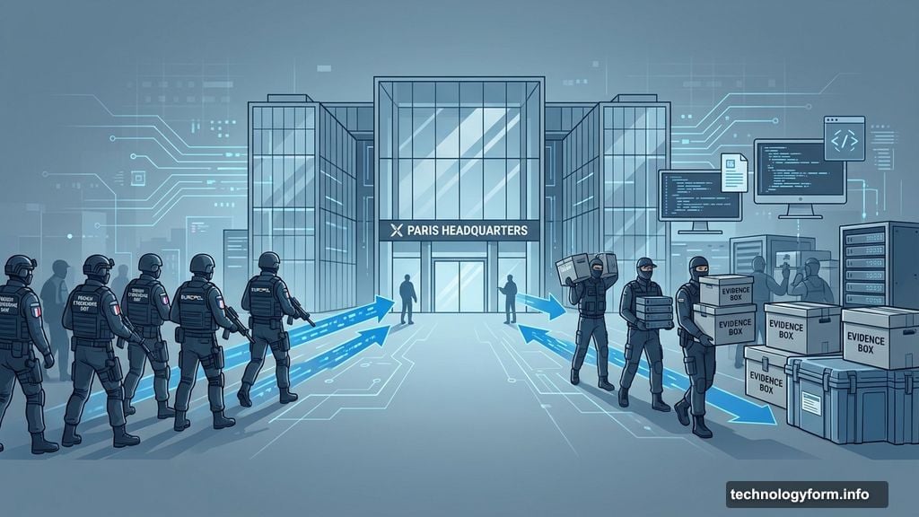 French cybercrime units storm X's Paris offices with Europol agents