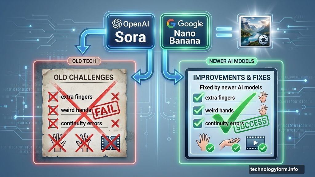 OpenAI Sora and Google Nano Banana eliminate old AI detection tells