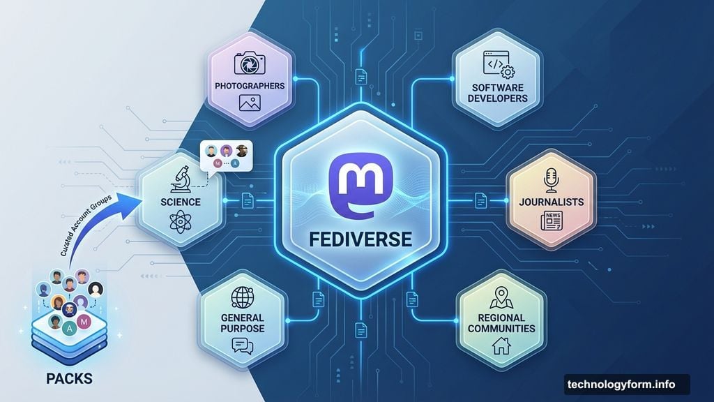 Mastodon fediverse servers sorted by demographics interests and geographic regions