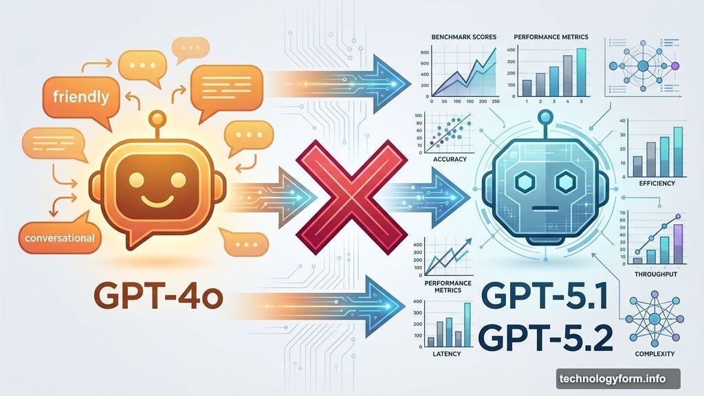 GPT-4o retirement despite users preferring its conversational style over newer models