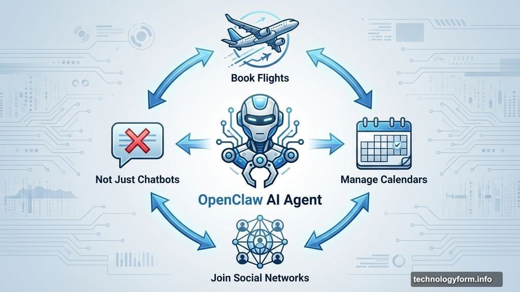 AI assistant completes tasks: book flights, manage calendars, join networks