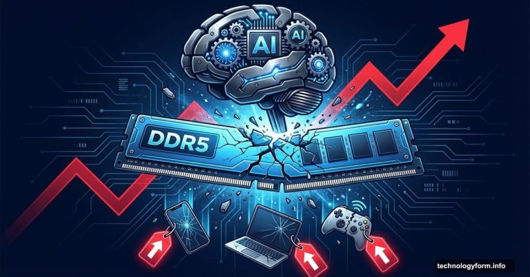 Giant RAM stick crushed by AI brain, devices falling with rising prices