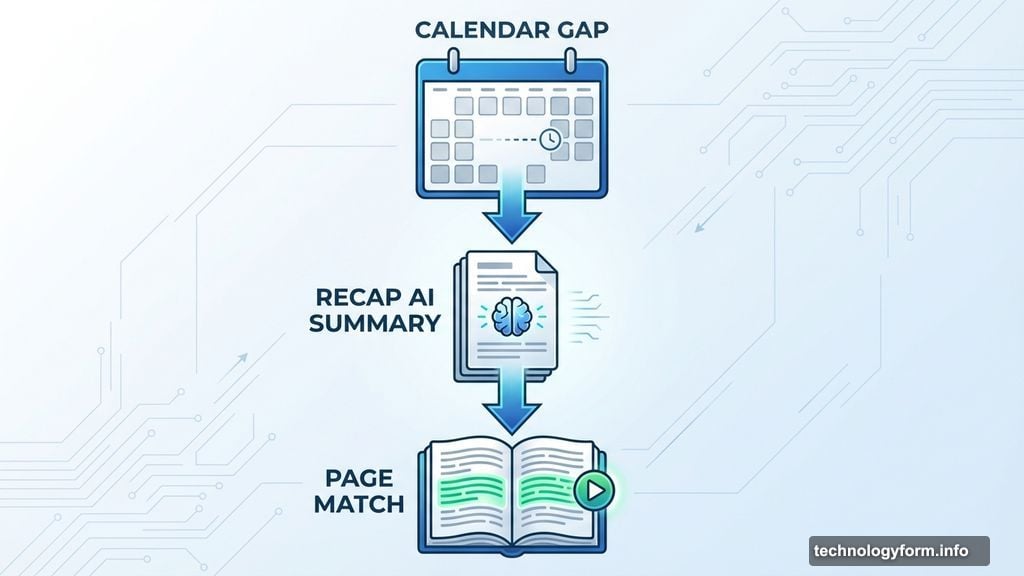 Recap and Page Match handle forgetting plot and losing place