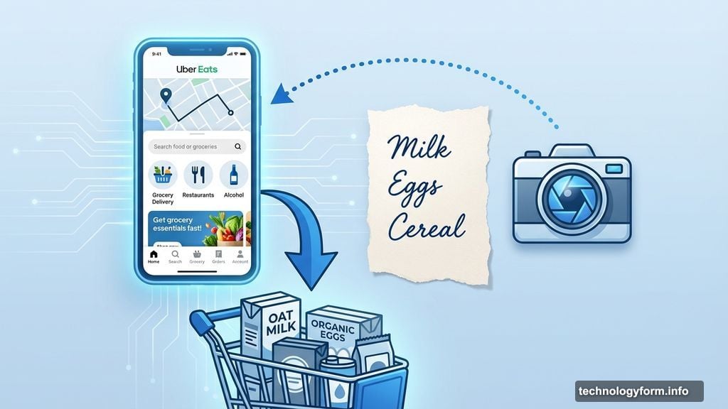 Snap a photo of handwritten shopping list and upload it