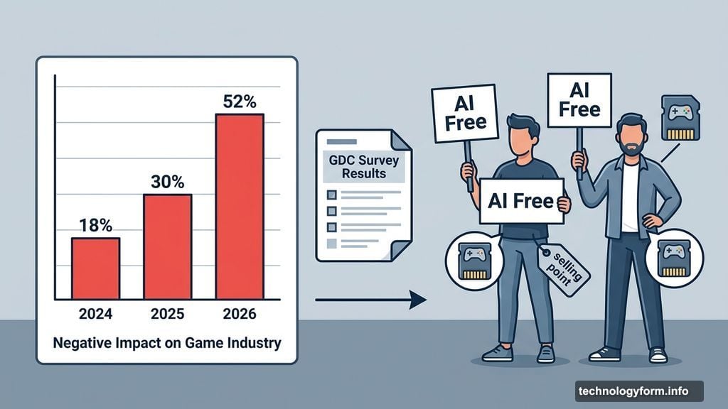 GDC survey shows 52 percent believe generative AI harms the game industry