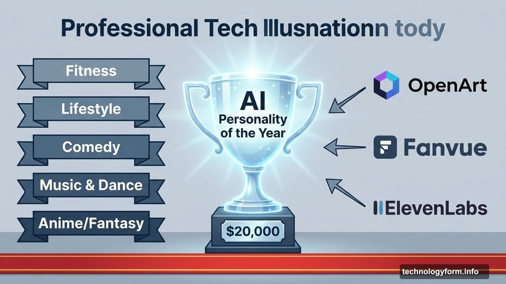 AI Personality of the Year contest offers $20,000 prize pool across categories