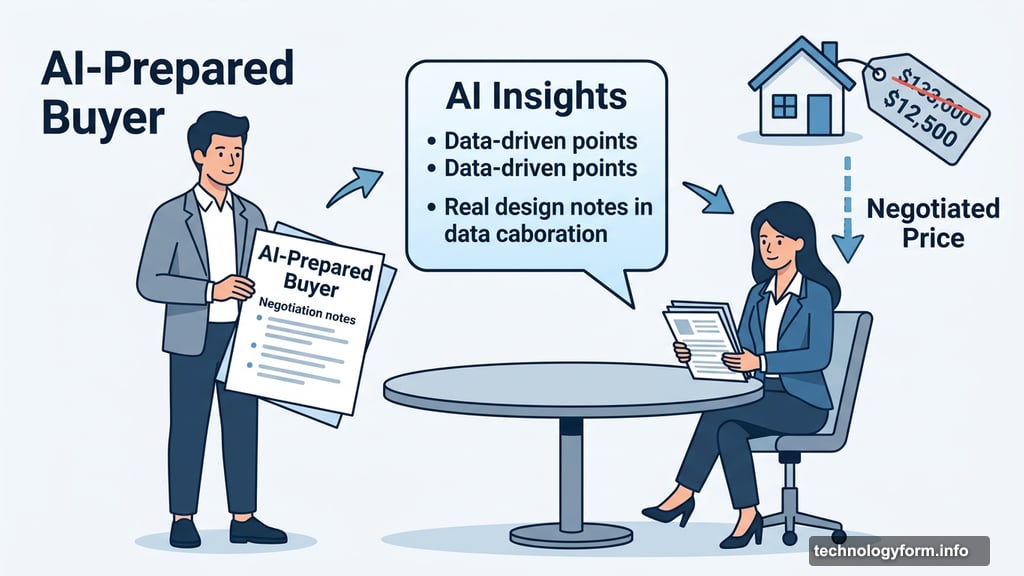 AI tools help buyers enter price negotiations with real estate agents confidently