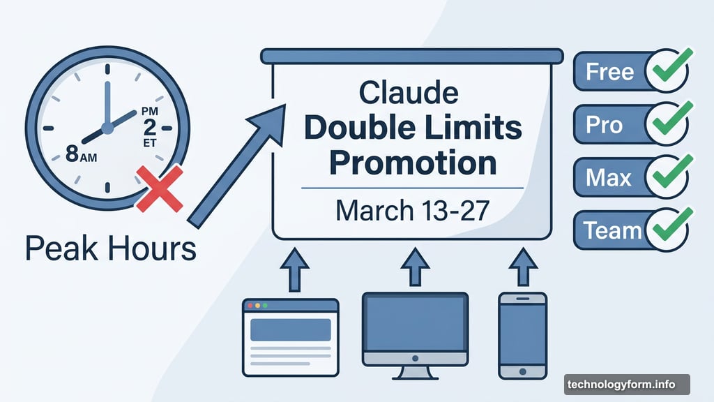 Claude doubles usage limits for Free Pro Max and Team plan users