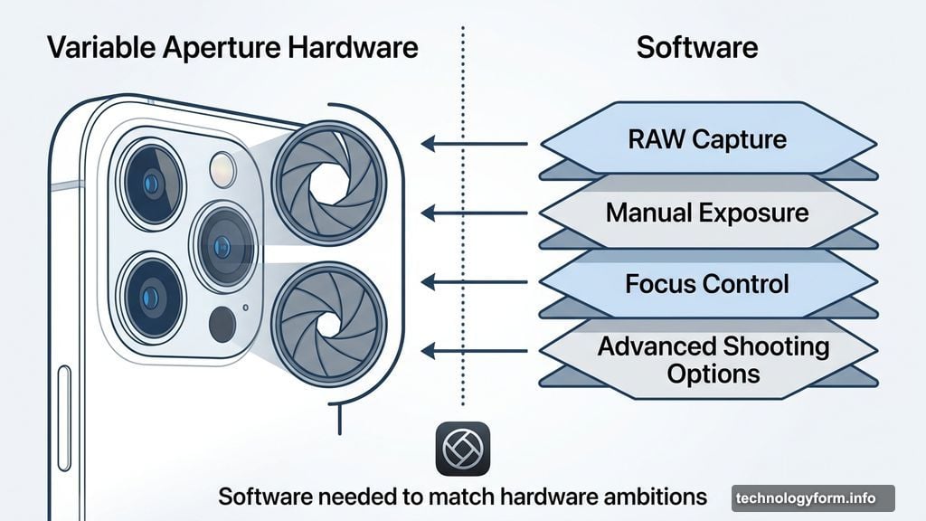 iPhone 18 Pro variable aperture needs advanced camera software to shine