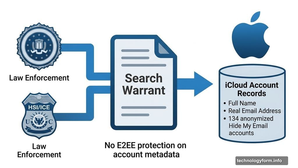 FBI warrant compels Apple to hand over Hide My Email account records