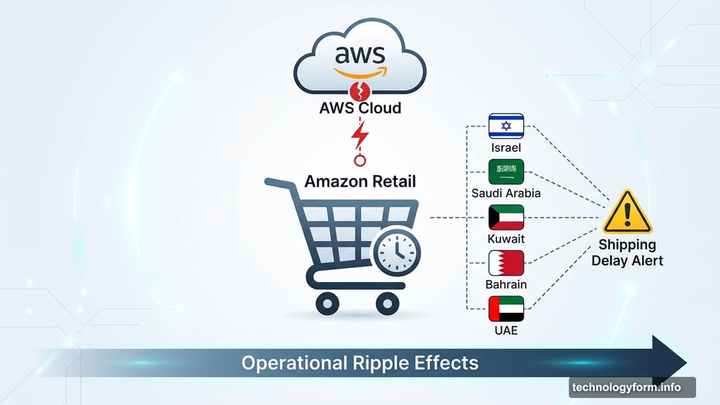 Amazon retail sites across Middle East display shipping delay alerts for customers