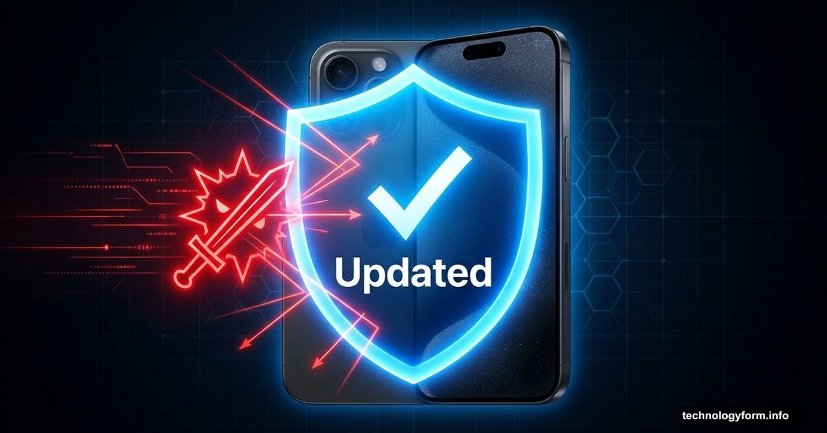 iPhone protected by update shield blocking DarkSword spyware attack