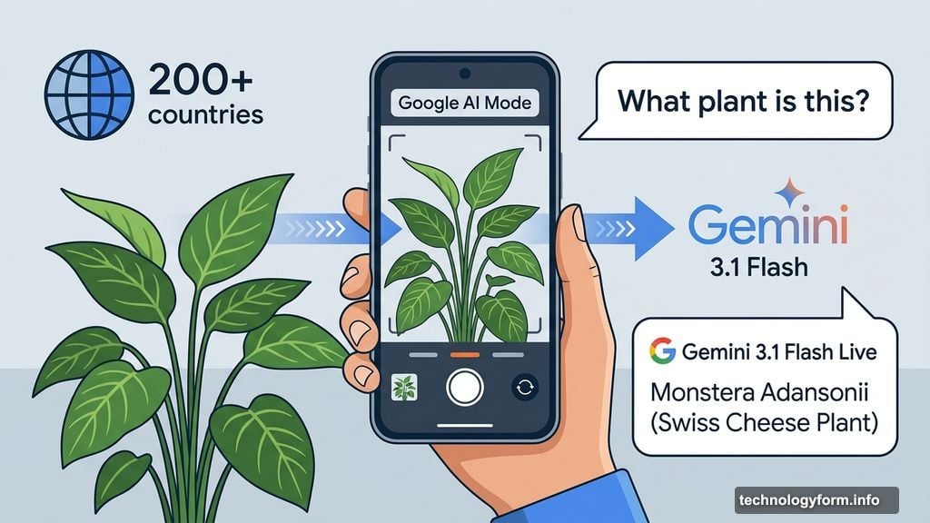 Google Search Live points camera at objects and asks questions globally