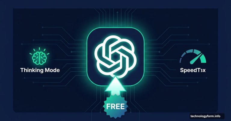 ChatGPT free tier upgraded with GPT-4.1 Mini thinking mode