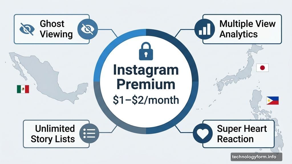 Instagram Premium paywall features aimed at creators and small businesses