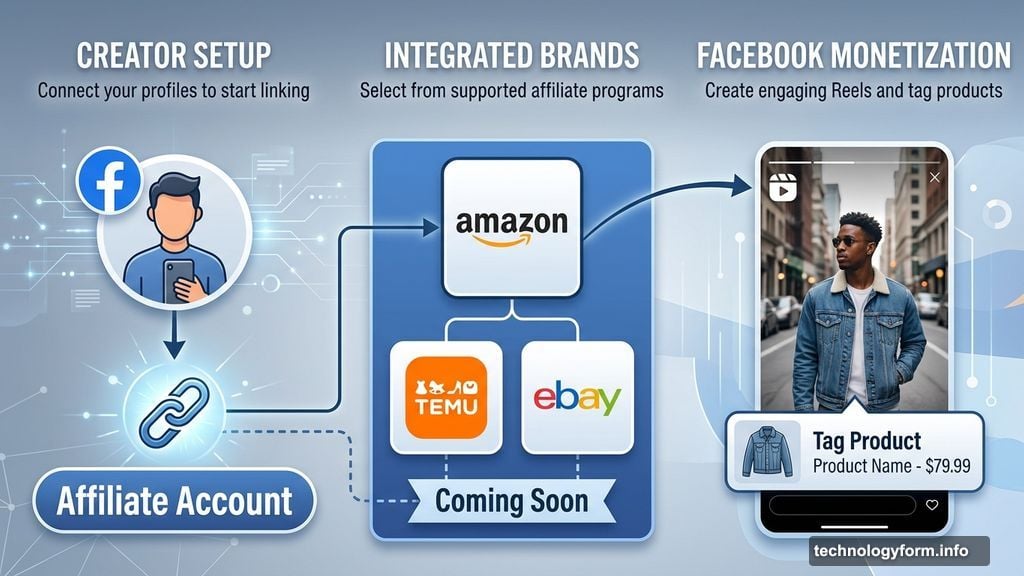 Facebook affiliate program starts with Amazon, Temu and eBay joining soon