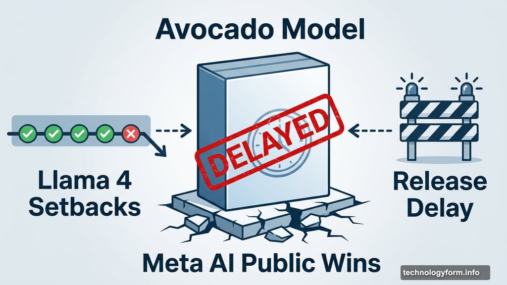 Meta delays Avocado foundational model release amid Llama 4 setbacks
