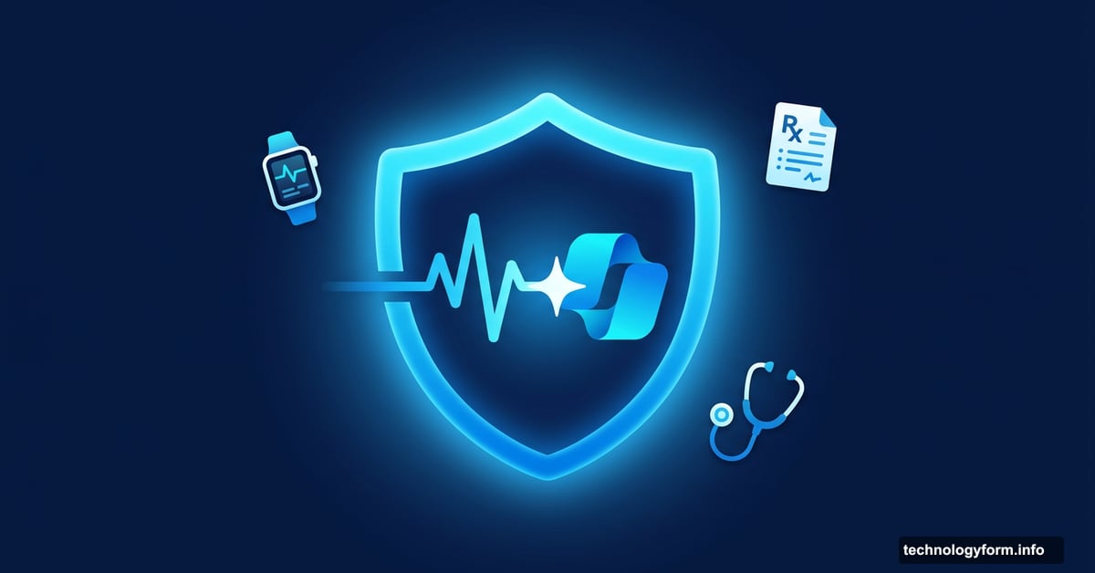 Microsoft Copilot AI shield merging health data and medical records