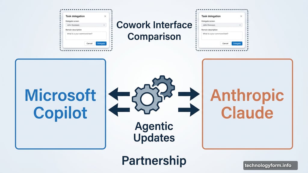 Microsoft Copilot and Anthropic Claude partnership powering agentic Cowork feature