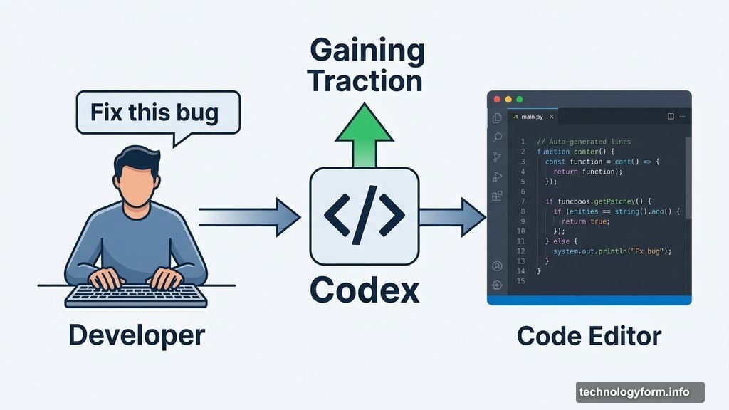 Codex coding tool lets developers write and debug software using natural language